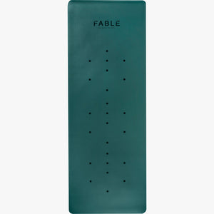 FABLE 4MM PRO GRIP STUDIO YOGA MAT - FOREST GREEN