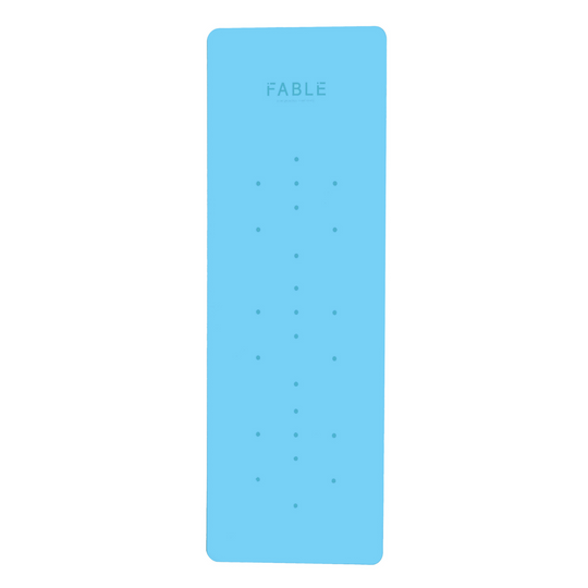 Sky Blue Yoga Mat from Fable Yoga - 4mm Pro Grip