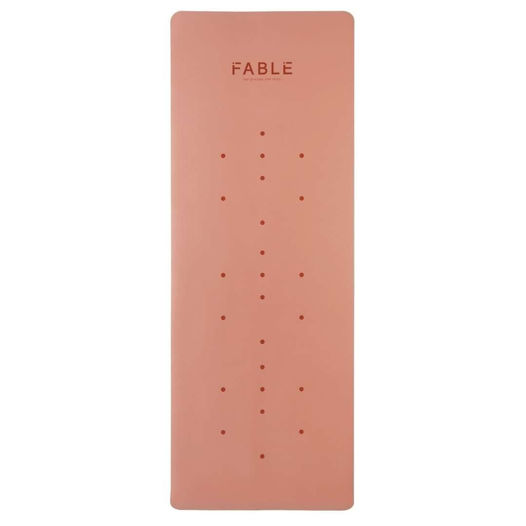 FABLE 4MM PRO GRIP STUDIO YOGA MAT BLUSH PINK
